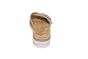 Remonte slipper in beige leer 2 gespen