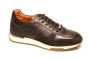 Berkelmans sneaker in bruin leer