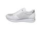 Remonte Sneaker in wit leer combi met ritsje
