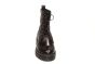 Mjus Bikerboot in zwart leer met stoere zool