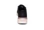 Skechers sneaker in zwart stof met slip ins hiel