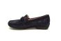 Sioux moccasin in blau snake metalic print