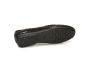 Sioux moccasin in zwart snake metalic print
