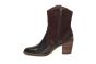 Tamaris western laars zwart bruin combi