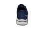 Skechers instapper in blauw stof