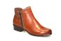 Caprice enkellaars in cognac leer met rits