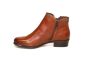 Caprice enkellaars in cognac leer met rits
