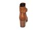 Gabor enkelklaars in cognac combinatie leer