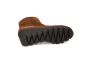 Gabor enkelklaars op sleehak in cognac suede