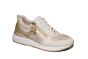 Remonte sneaker in beige metalic combi