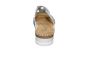 Rieker slipper in blauw met klitteband