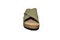 Rohde kruisband slipper in groen plateau zool