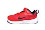 Nike Revolution 6 NN in rood klitteband elastiek