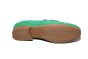 Gabor moccasin in groen suede met gesp