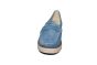 Waldlaufer moccasin in licht blauw suede H leest