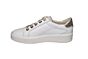 DL-Sport Sneaker in wit leer kuipzool