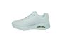 Skechers in mint met mint zool UNO model