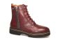 Pikolinos bikerboot in rood leer met rits