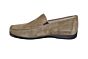 Sioux moccasin in taupe suede