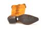 Metisse Western knielaars in cognac suede