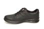 Gri-Sport veterschoen in zwart leer klein gat