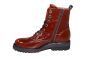 Piedi Nudi Bikerboot in cognac lak leer