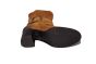 Tamaris enkelboot in cognac suede 3/4 schacht