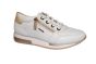 Remonte Sneaker in offwhite met goud accenten