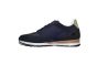 Pme Legend Sneaker blauw suede stof combi