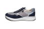 Sioux sneaker in blauw suede combi sportief