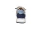 Sioux sneaker in blauw suede combi sportief