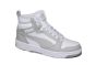 Puma Higtop sneaker in wit grijs combi Rebound V6