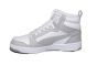 Puma Higtop sneaker in wit grijs combi Rebound V6