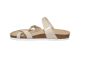 Rohde Teenslipper met schuine band in beige