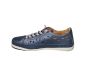 Pikolinos veterschoen in blauw met perforatie