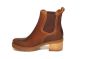 Panama Jack enkelboot op hak in cognac