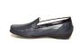 Waldlaufer moccasin in blauw leer