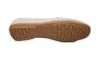 Sioux moccasin in beige suede met zilver passant