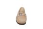 Sioux moccasin in taupe nubuck met streepjes