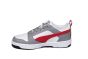 Puma Sneaker in grijs met wit rood combi Rebound