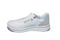 Ara sneaker in wit leer met Aqua accent