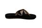 Reef teenslipper in zwart combi brede band