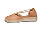 Toni Pons Espadrilles in cognac leer dichte hiel