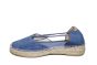 Toni Pons Espadrilles in blauw suede dichte hiel