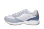 Rieker sneaker in blauw wit combi sportief