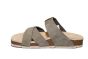 Rohde Slipper kruis plus wreef band in Olive suede