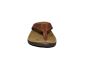 Reef teenslipper in camel leer