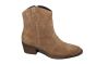 Tamaris enkellaars bruin suede 55 mm hak western