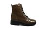 Gabor veterboot in  cacao lak met veter rits combi