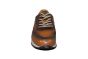 Ambitious sneaker in cognac glad leer